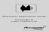 Alternator Application Guide Passenger & Light Commercialnews.prestolite.com/drupaldocs/02_A_Passenger_Light_Commercial... · Passenger & Light Commercial. 1 Alternators PART No AC