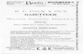 kS - Indiana Genealogical Society - Main Page · Joint H.epresentative- Hon James lVI Mcintosh, ... Mount Auburn- H D Morris ... Gentry .James A, notary public George & 'Yickard,