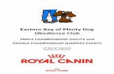 Eastern Bay of Plenty Dog Obedience Club - … · Eastern Bay of Plenty Dog Obedience Club ... J248, K267, J247, J217, H232, K204, E208, K231, E228, L277, D218, K249, C206, K224,
