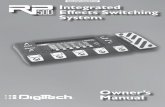 Integrated Effects Switching System - Online Music …€¦ · Easily dial up a sound using the Tone and Effects Library knobs. You will appreciate the You will appreciate the tone