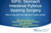 SIPS: Stomach Intestinal Pylorus Sparing Surgery · SIPS: Stomach Intestinal Pylorus Sparing Surgery ... A 10 year experience ... SIPS: Stomach Intestinal Pylorus Sparing Surgery
