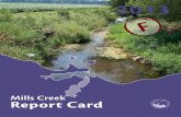 Mills Creek Report Card - ian.umces.eduian.umces.edu/pdfs/ian_report_card_442.pdf · Lake Erie Sandusky Bay Sandusky Bay Drainage Mills Creek Watershed Pipe Creek ... “watersheds”