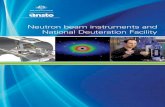 Neutron beam instruments and National Deuteration … · Neutron beam instruments and National Deuteration Facility. ... air-liquid interface ... adhesion and inter-diffusion between