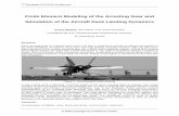 Finite Element Modeling of the Arresting Gear and ...€¦ · Finite Element Modeling of the Arresting Gear and Simulation of the Aircraft Deck Landing Dynamics ... The design model