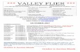 VALLEY FLIER - Welcome to LVMAC · depron wings. It goes in the oven and then the fridge. ... He also had a nice Spitfire but it had a problem with the retracts so it didn’t fly