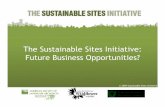 The Sustainable Sites Initiative: Future Business ... SSI business opptrnty.pdfThe Sustainable Sites Initiative: Future Business Opportunities? ... polluted and contaminated storm