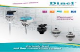 electronic level and flow measurement systems - Dinel · electronic level and flow measurement systems Product ... Limit level sensors ... producers of level and flow measurement