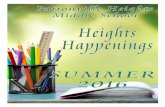 Pattonville Heights Middle School Heights Happeningsht.psdr3.org/docs/2016summer.pdf · page 4 _____ 2016 Summer Heights Happenings Students’ dress and appearance are required to