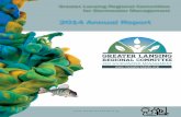 2014 Annual Report - MSU Watermsu-water.msu.edu/.../uploads/2014/06/2014-GLRC-Annual-Report.pdf · 2014 Annual Report Greater Lansing ... Polluted stormwater runoff is often transported