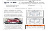 WARNING - Blue Ox® Towing Products · or altering these installation instructions in either installation or required equipment will void the manufacturer’s warranty. Towing behind