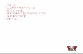 KFC CORPORATE SOCIAL RESPONSIBILITY … · management, HR and marketing across the entire business. Graduate Leadership Programme ... KFC’s flexible work plan while completing a