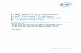 2 Duo Processor, Dual Core Celeron - Intel · Document Number: 317804-011 Intel® Core™2 Duo Processor, Intel® Pentium® Dual Core Processor, and Intel® Celeron® Dual-Core Processor