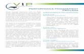 Performance Management Process - North Carolina · Valuing Individual Performance (VIP), the North Carolina statewide performance management (PM) process, aligns with the state of