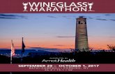 SEPTEMBER 29 – OCTOBER 1, 2017 - Wineglass … · This is it...your time to shine! A new PR or BQ, attempting your first marathon or half marathon, it doesn’t matter what has