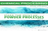 Make the Most of Powder Processes - Chemical … · 3 Table of ConTenTs Make the Most of flow additives 7 Optimization requires understanding their impact on overall powder behavior
