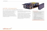 ATR Chassis - Abaco Systems · DATASHEET Abaco ATR chassis provide the highest level of environmental protection combined with exceptional packing density and thermal performance.