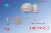 A Nera F77 User Manual - wlnet.com · 4 USER MANUAL Nera F77 Continuing the Saturn tradition CONTENTS - setting date and time ..... 46 - message indication..... 47