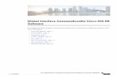 Global Interface Commandsonthe Cisco IOS XR … · Global Interface Commandsonthe Cisco IOS XR Software. Cisco IOS XR Interface and Hardware Component Command Reference for the Cisco