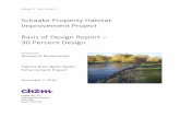 Schaake Property Habitat Improvement Project Basis … · A Schaake Property Habitat Improvement Project, ... ETL Engineering Technical Letter ... provides a project overview and