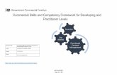 Commercial Skills and Competency Framework for …€¦ · Page 2 of 18 Commercial Skills and Competency Framework for Developing and ... the appraisal process. The ... a new syllabus