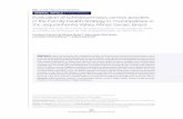 ORIGINAL ARTICLE / ARTIGO ORIGINAL Evaluation … · Family Health Strategy. ... Evaluation of schistosomiasis control activities ... The technique used for the measurement of the