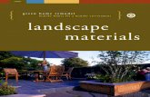 Landscape Materials Guide - Green Home Remodel …€¦ · exterior landscape materials { } green home remodel healthy homes for a healthy environment g