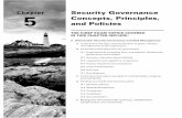 Chapter Security Governance 5 Concepts, Principles, … · The Information Security Governance and Risk Management domain of the Common Body of Knowledge (CBK) for the CISSP certification