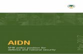 AIDN May 2017aidn.org.au/documents/aidn sme policy position for defence industry... · 2 This edition of AIDN’s comprehensive Defence and National Security SME Policy Position proposes
