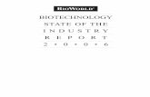 BIOTECHNOLOGY STATE OF THE INDUSTRY REPORT …webcat.niwa.co.nz/documents/AR2006.pdf · BIOWORLD® BIOTECHNOLOGY STATE OF THE INDUSTRY REPORT 2006 9 Biotech Continues Growth In Quieter,