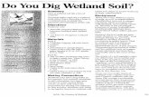 Do You Dig Wetland Soil? - Grow For It · Do You Dig Wetland Soil? Summary ... The studyofasoil sample’s color can determine ifit ishydric soil ... Munsell SoilColor Charts to