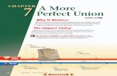 A More Perfect Union - iteachamericanhistory.com · • Treaty of Paris ... 1776 1779 1782. 191 1787 • Shays’s Rebellion • U.S. Constitution signed • Northwest ... league