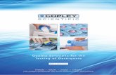 COPLEY Brochure... · environmentally benign ingredients. Detergent re-formulation is an ... laboratory based procedure, using the ... with laundry detergent testing, ...