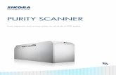 PURITY SCANNER - SIKORA · With the PURITY SCANNER, ... tems. Integration of the system in the production line Cable manufacturers install the PURITY SCANNER between