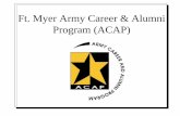 Ft. Myer Army Career & Alumni Program (ACAP)moaa-nh.org/ACAP_Workshop-LeFebvre_revised_July_2006.pdf · AUTOMATED CAREER TRANSITION TOOLS-Resume/Cover Letter Writer-Service Provider