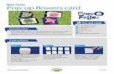 a.files.bbci.co.uk · Your pattern should have a top and two sides, ... To create the pop UP part of the card, carefully snip one segment out of each flower. Top tip - each flower