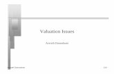 Valuation Issues - NYUpages.stern.nyu.edu/~adamodar/pdfiles/eqnotes/valiss.pdf · Aswath Damodaran 215 Valuing Cash and its Equivalents n Basic Proposition: Cash is different from