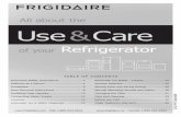all About The Use& Care - Frigidairemanuals.frigidaire.com/prodinfo_pdf/Anderson/A05947002en.pdf · IMPORTANT Features not purchased with your refrigerator can be purchased at or