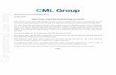 CML Group corporate bond offering successful - ASX · ASX Announcement and Media Release 18 May 2015 CML Group corporate bond offering successful CML Group Limited (ASX: CGR) (CML)
