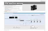 -ECT 1S servo drive - Omron · R88D-1SN@@@-ECT 1S servo drive ... Max. applicable motor capacity W 600 1000 1500 2000 3000 Input Control circuit Power supply ... (NCL), Monitor input