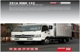 2016 HINO 155 - isyncpro.comimp.isyncpro.com/hino-truck-155-spec.pdf · HSSCOE155 0216 ENGINE Model HINO J05E-TP Type Diesel 4-cycle, 4-cylinder in-line, water-cooled, dry cylinder