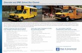 Chevrolet and GMC School Bus Chassis Outstanding … · Chevrolet and GMC School Bus Chassis Outstanding comfort, handling and safety when your business is transporting children.