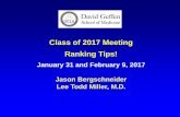 Class of 2017 Meeting Ranking Tips! - David Geffen …medschool.ucla.edu/workfiles/site-Current/Resources/Residency/Class... · Class of 2017 Meeting. Ranking Tips! January 31 and