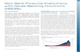NBB with Quasi-Banking Functions (NBQBs) .Non-Bank Financial Institutions NBB with Quasi-Banking