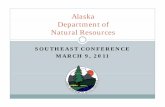 Alaska Department of Natural Resources Conference 3 9... · resources by making them available for maximum use ... Alaska as a Storehouse ... Rare earth elements: Alaska has over