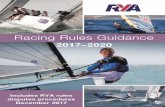 RYA RACING RULES GUIDANCE EDITION 2, … · IRC Rating Protests 3 ... 81 83 94 3 Produced in ... The Code has significant implications for classes and handicapping and rating systems,