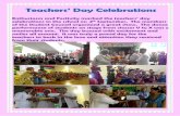 Teachers’ Day Celebrations - Sanghamitra Schoolsanghamitraschool.co.in/Documents/Happenings/celebrations Teachers... · Enthusiasm and Festivity marked the teachers’ day celebrations