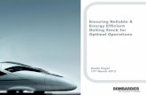 Ensuring Reliable & Energy Efficient Rolling Stock …icn.org.au/sites/default/files/12.40 - Mr Guido Vogel.pdf · Ensuring Reliable & Energy Efficient Rolling Stock for Optimal Operations