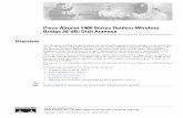 Cisco Aironet 1400 Series Outdoor Wireless Bridge 28 … · 3 Cisco Aironet 1400 Series Outdoor Wireless Bridge 28-dBi Dish Antenna 78-15547-01 System Requirements System Requirements