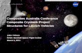 Composites Australia Conference Composite Cryotank .Composites Australia Conference Composite Cryotank