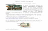 Lab 1 Introduction to Circuits and the Arduinoese205/labs/ESE205Lab1.pdf · Lab 1 – Introduction to Circuits and the ... you will learn to use a breadboard to build simple circuits.